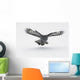 Flying Great-grey Owl Strix Nebulosa Wall Decal