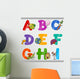 Education Alphabet Letters for Wall Decal