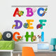 Education Alphabet Letters for Wall Decal