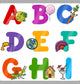 Education Alphabet Letters for Wall Decal