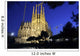 Sagrada Familia Night Dream Wall Decal