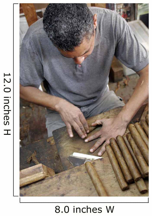 Cigar Roller Cuba Wall Decal