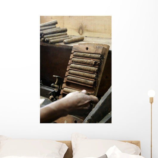 Hand Made Cigars Wall Decal