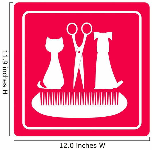 Grooming Barbershop for Pet Wall Decal