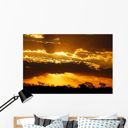 Sunset Savanna Wall Decal