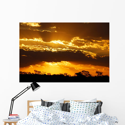 Sunset Savanna Wall Decal