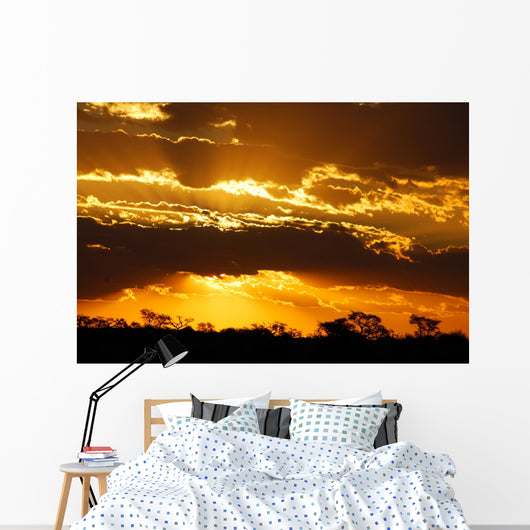 Sunset Savanna Wall Decal