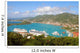 Aerial St Thomas Usvi Wall Decal