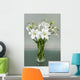 Vase White Lilies Wall Decal