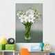 Vase White Lilies Wall Decal