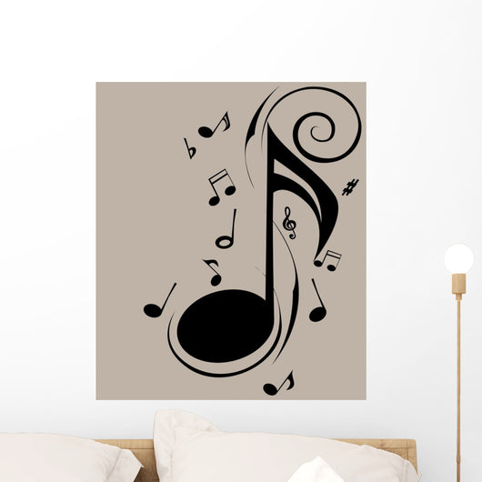 Music Note Wall Decal