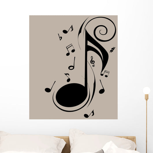 Music Note Wall Decal