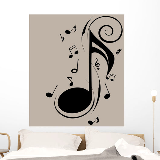 Music Note Wall Decal