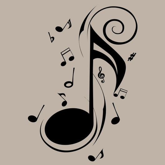 Music Note Wall Decal