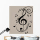 Music Notes Wall Decal