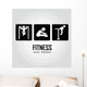 Fitness Icons Wall Decal