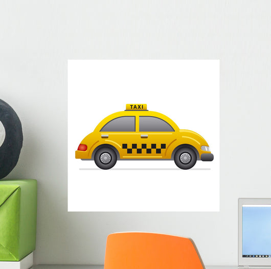 Taxi Icon Wall Decal