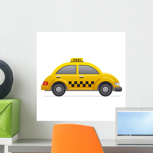 Taxi Icon Wall Decal
