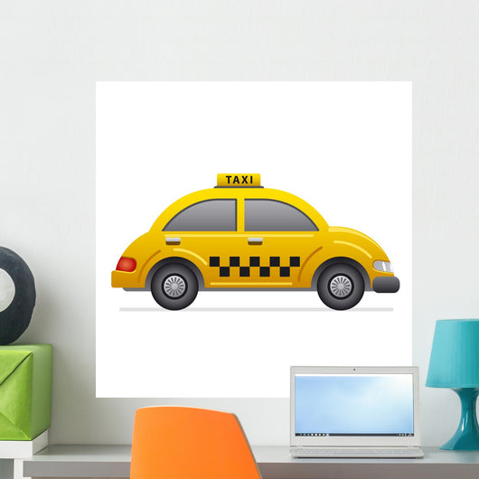 Taxi Icon Wall Decal