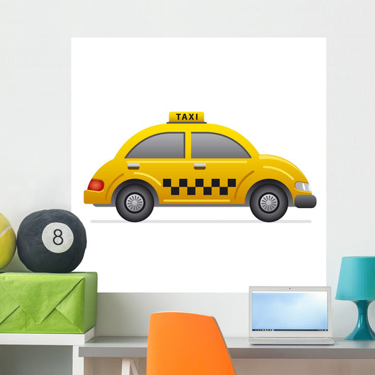 Taxi Icon Wall Decal