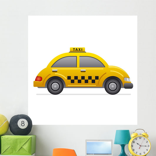 Taxi Icon Wall Decal