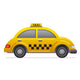 Taxi Icon Wall Decal