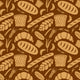 Seamless Bread Wall Decal