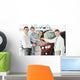 Family Buying Car Wall Decal