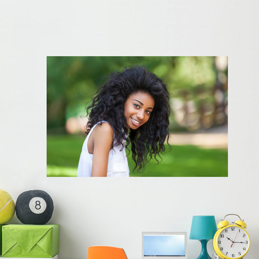 Outdoor Portrait Teenage Black Wall Decal