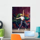 Young Woman Dancer Wall Decal