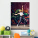 Young Woman Dancer Wall Decal