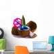 Fresh Coconut Cocktail Wall Decal
