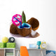 Fresh Coconut Cocktail Wall Decal