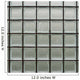 Glass Brick Wall Fragment Wall Decal