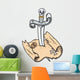Parchment Treasure Map with Wall Decal