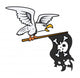 Seagull Pirate Flag Wall Decal
