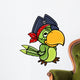 Pirate Parrot Wall Decal