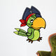 Pirate Parrot Wall Decal