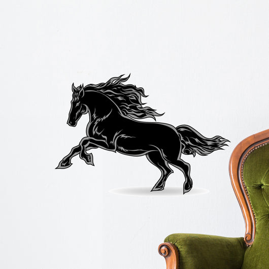 Black Horse Wall Decal