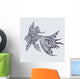 Gold Fish Wall Decal