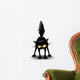 Funny Fierce Black Cat Wall Decal