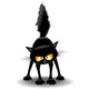 Funny Fierce Black Cat Wall Decal