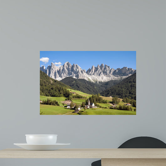 Odle Val Di Funes Wall Decal