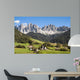 Odle Val Di Funes Wall Decal