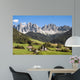 Odle Val Di Funes Wall Decal