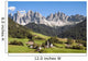 Odle Val Di Funes Wall Decal