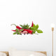 Chili Pepper and Flavoring Wall Decal