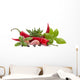 Chili Pepper and Flavoring Wall Decal