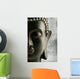 Black Grunge Buddha Wall Decal