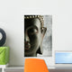 Black Grunge Buddha Wall Decal